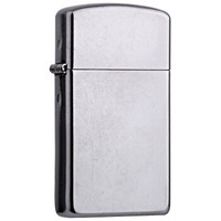 ZIPPO 之宝 1607 纤巧花砂镀铬 煤油防风火机