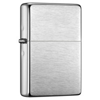 ZIPPO 之宝 230.25 古典沙子 拉丝镀铬 煤油防风火机