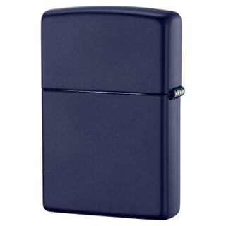 ZIPPO 之宝 239 海蓝哑漆 哑漆/彩印 煤油防风火机