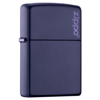 ZIPPO 之宝 239 海蓝哑漆 哑漆/彩印 煤油防风火机
