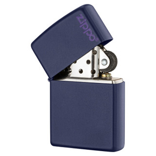 ZIPPO 之宝 239 海蓝哑漆 哑漆/彩印 煤油防风火机