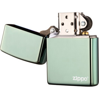 ZIPPO 之宝 28129 变色龙绿冰 PVD浸染镭射 煤油防风火机