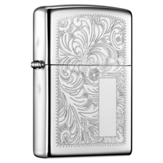 ZIPPO 之宝 打火机 威尼斯人 镜面镀铬352 打火机zippo 防风火机