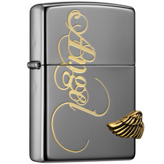 ZIPPO 之宝 ZBT-1-3 爱天使 蚀刻徽章 煤油防风火机