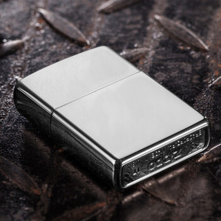 ZIPPO 之宝 150-C-000011 黑冰 网纹徽标 煤油防风火机