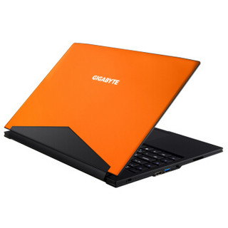 GIGABYTE 技嘉 赢刃Aero15 游戏本电脑 15.6英寸 i7-7700HQ 512G NVMe 8G GTX1060 6G 橙色