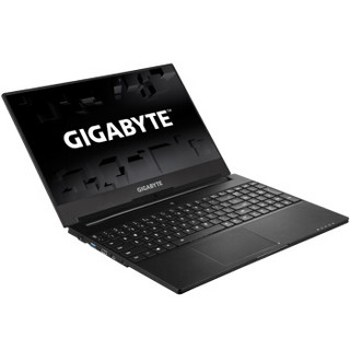 GIGABYTE 技嘉 赢刃Aero15 游戏本电脑 15.6英寸 i7-7700HQ 256G NVMe 8G GTX1060 6G 黑色