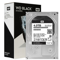 Western Digital 西部数据 黑盘系列 3.5英寸台式机硬盘 4TB 128MB(7200rpm、PMR)WD4004FZWX