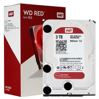 Western Digital 西部数据 红盘系列 3.5英寸NAS硬盘 3TB 64MB(5400rpm、PMR)WD30EFRX