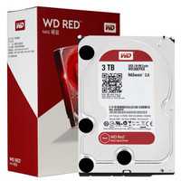 中亚Prime会员：WD 西部数据 WD30EFRX 台式机硬盘 红盘 3TB
