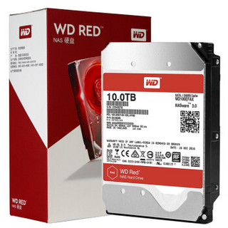 Western Digital 西部数据 红盘 NAS硬盘 10TB 256MB 5400rpm