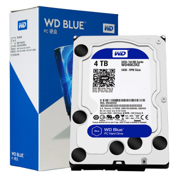 给小姐姐换新家—WD 西数4T紫盘SATA6Gb/s 64M监控硬盘开箱