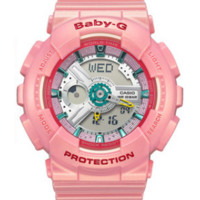 CASIO 卡西欧 Baby-G BA110CA-4A 女士双显运动腕表