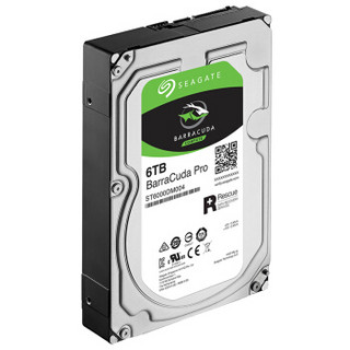 SEAGATE 希捷 酷鱼BarraCuda Pro系列 3.5英寸台式机硬盘 6TB(PMR、7200rpm、256MB)ST6000DM004