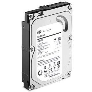 SEAGATE 希捷 Enterprise NAS系列 3.5英寸NAS硬盘 4TB 64MB(5900rpm、PMR)ST4000VN000