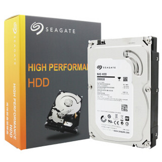 SEAGATE 希捷 Enterprise NAS系列 3.5英寸NAS硬盘 2TB 64MB(5900rpm、PMR)ST2000VN000