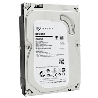 SEAGATE 希捷 Enterprise NAS系列 3.5英寸NAS硬盘 2TB 64MB(5900rpm、PMR)ST2000VN000