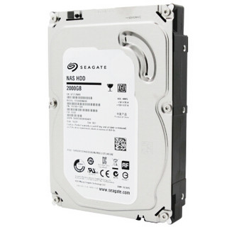 SEAGATE 希捷 Enterprise NAS系列 3.5英寸NAS硬盘 2TB 64MB(5900rpm、PMR)ST2000VN000