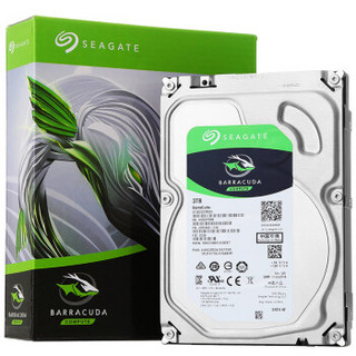 SEAGATE 希捷 酷鱼BarraCuda系列 3.5英寸台式机硬盘 3TB 64MB(7200rpm、PMR)ST3000DM008