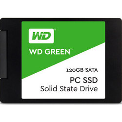 西部数据（WD）120GB SSD固态硬盘 SATA3.0接口 Green系列-SSD日常家用普及版｜三年质保