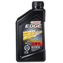 Castrol 嘉实多 全合成机油 极护钛流体 0W-20 A1/B1 SN 1Qt *20件