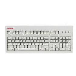 CHERRY 樱桃 G80-3494 游戏办公机械键盘  白色 黑轴