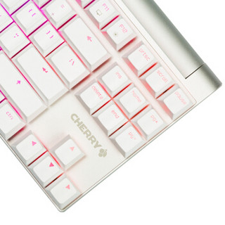 CHERRY 樱桃 MX BOARD 8.0 87键 有线机械键盘 白色 RGB 茶轴