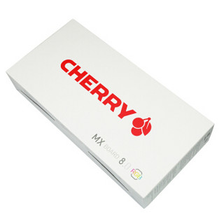 CHERRY 樱桃 MX BOARD 8.0 87键 有线机械键盘 白色 RGB 青轴