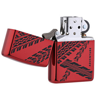 ZIPPO 之宝 ZBT-2-58 冒险之旅 涂层蚀刻彩印 煤油防风火机