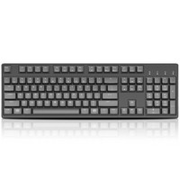 COOLERMASTER 酷冷至尊 MasterKeys L With PBT 烈焰枪XT V2 104键 有线机械键盘 黑色 Cherry茶轴 无光