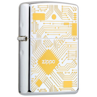 ZIPPO 之宝 ZBT-2-49 电路图 氧化镜面镀银浮雕 煤油防风火机