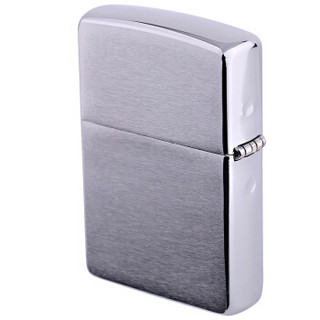 ZIPPO 之宝 20855 木狼行 拉丝镀铬徽章 煤油防风火机