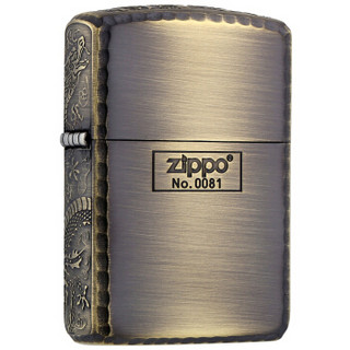 ZIPPO 之宝 ZBT-3-32 三面盘龙 煤油防风火机