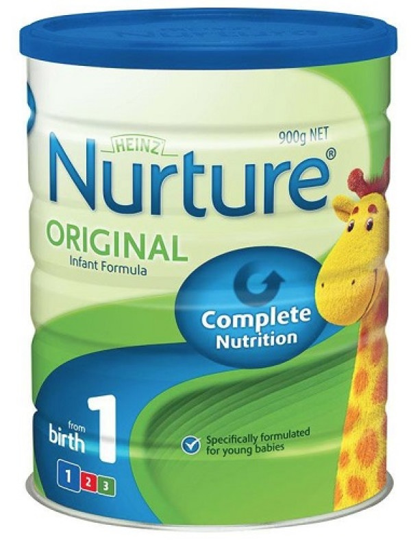 heinz亨氏nurture天然1段婴儿奶粉900g06个月