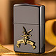 之宝(Zippo)打火机 丘比特黑冰 黑冰徽章ZBT-1-74a 煤油防风火机