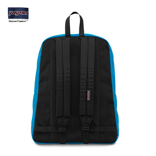 JANSPORT 杰斯伯 SuperBreak 纯 色叛逆 学院风双肩背包 T501 01F/天蓝