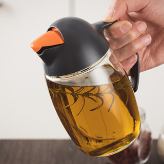 愉悦之家 创意企鹅造型油瓶620ML 
