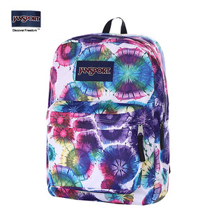 JANSPORT 杰斯伯 SuperBreak 花色叛逆 学院风双肩背包 T501  0JX