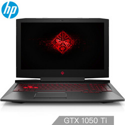 惠普(HP)暗影精灵3 酷睿i7 GTX1050Ti 15.6英寸游戏笔记本电脑（i7-7700HQ 8G 128GSSD+1T 4G 120Hz IPS）