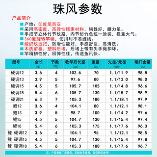 Shimano 禧玛诺 珠风 竞技台钓鱼竿