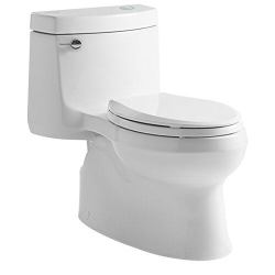 KOHLER 科勒 马桶 K-5697T-TFS-0 希玛龙 4.8L 免触式五级旋风座便器 305mm坑距