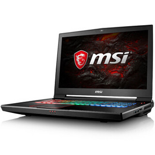 MSI 微星 GT73 17.3英寸游戏笔记本电脑 i7-7700HQ 1T+256GSSD  16G GTX1080 8G  120Hz、多彩背光键盘