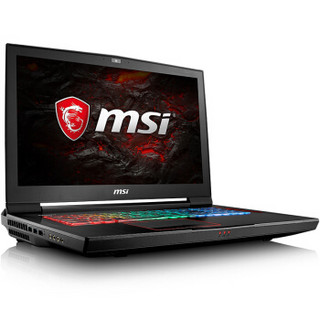 MSI 微星 GT73 17.3英寸游戏笔记本电脑 i7-7700HQ 1T+256GSSD  16G GTX1080 8G  120Hz、多彩背光键盘