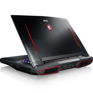 MSI 微星 GT75VR 17.3英寸 笔记本电脑 (黑色、酷睿i7-7820HK、32GB、512GB SSD+1TB HDD、GTX 1080 8G)