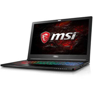 MSI 微星 GS63 轻薄游戏本 1T+128GBSSD 8G GTX1050 2G 多彩键盘背光