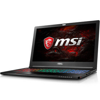 MSI 微星 GS63 轻薄游戏本 1T+128GSSD  16G  GTX1060 6G 多彩键盘背光