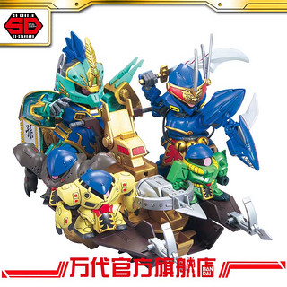 BANDAI 万代 SD武装系列 吕蒙 迪杰&甘宁 强袭水军