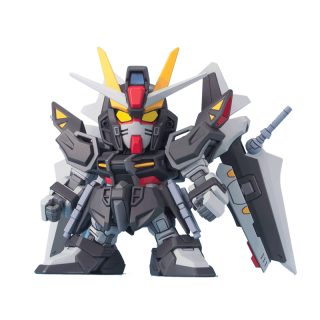BANDAI 万代 BB战士系列 BB293 漆黑突击高达