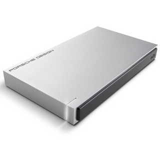 LaCie Porsche Design P9227 2.5英寸 移动硬盘  1T 银白色 USB3.0