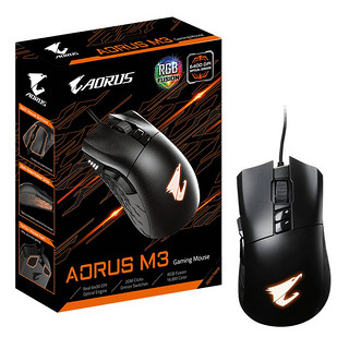  GIGABYTE/技嘉 AORUS M3 电竞游戏鼠标  黑色